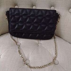 Express Small Elegant Black Satchel